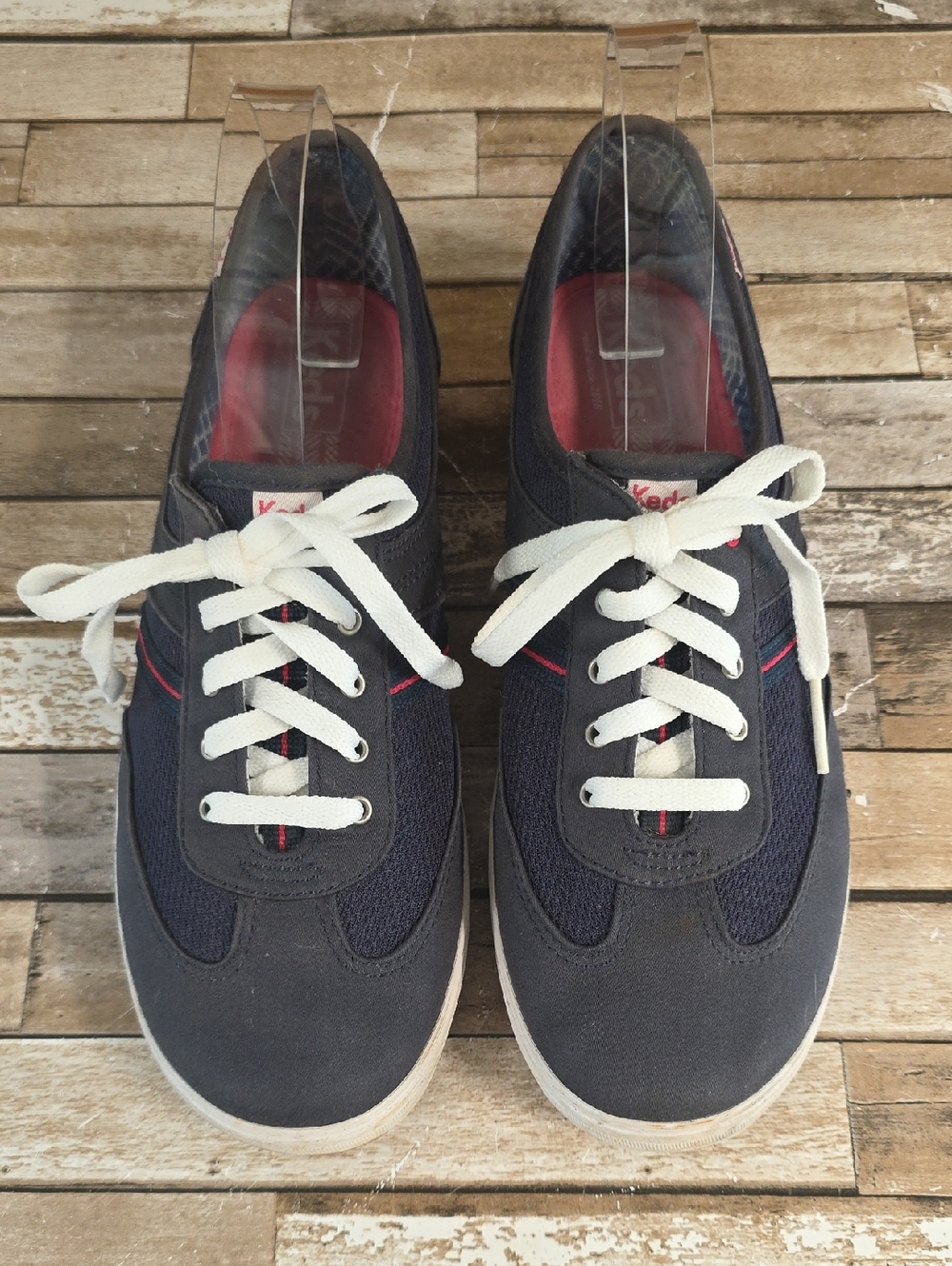 Women’s Navy Canvas Ked's Sneakers